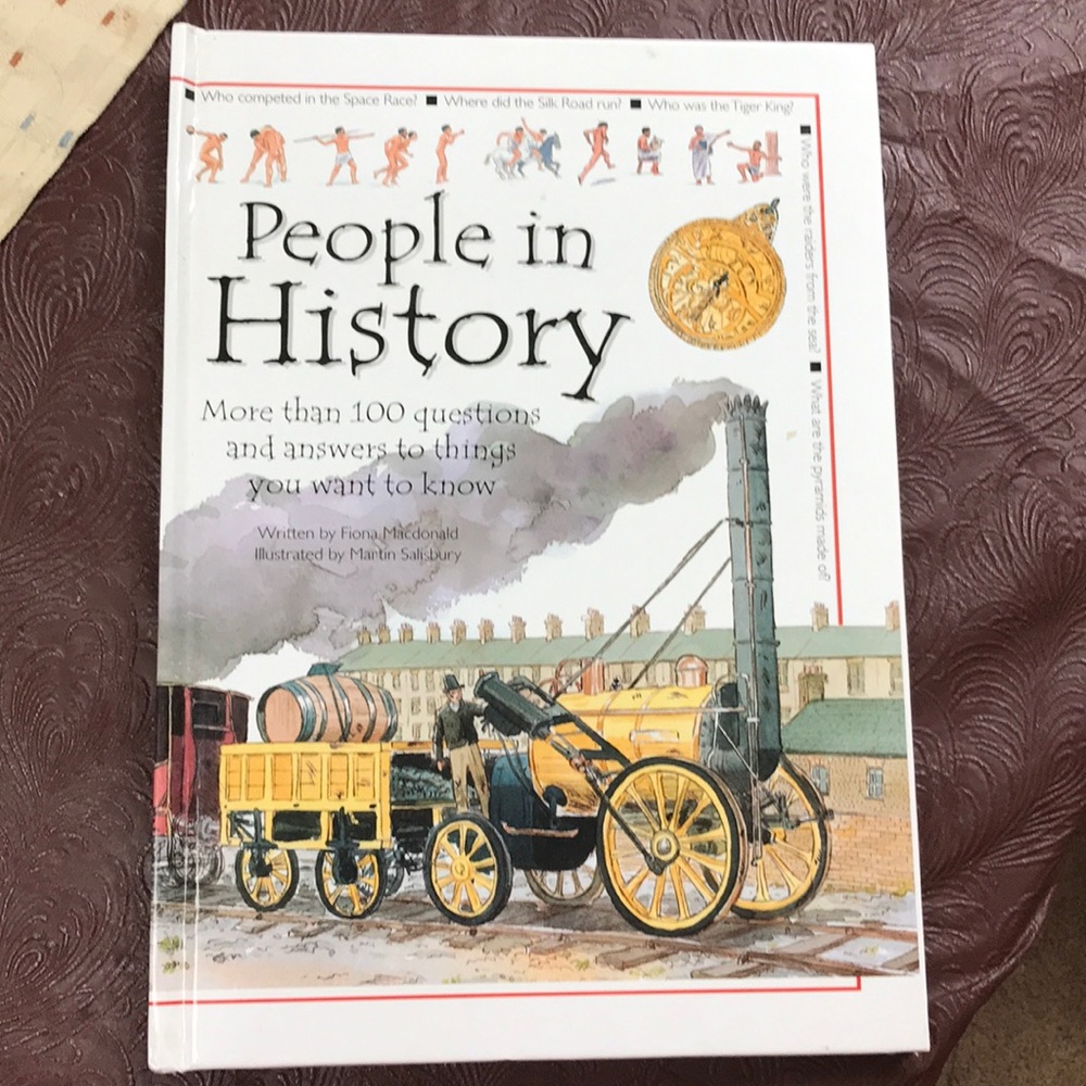 “People in History” hardback book
